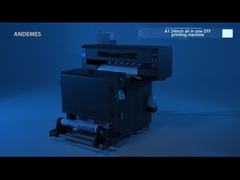 400 KG Kapazität Andemes A1 DTF Drucker 24 Zoll 60 cm 2 Kopf Druckmaschine I3200 XP600