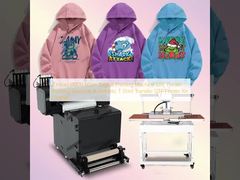2 Kopf I3200 60cm Digitaldruckmaschine DTF-Drucker Druckmaschine Automatischer T-Shirt-Transfer DTF-Drucker für Kleidung