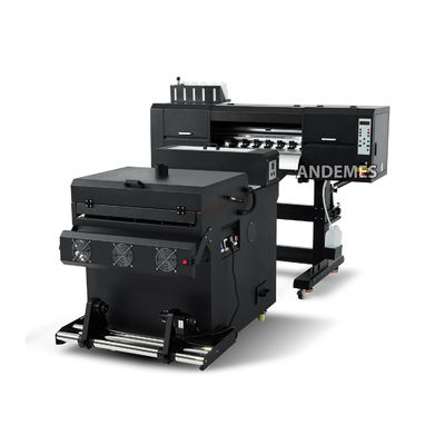 XP600 2 Druckkopf A1 dtf Drucker Rollen zu Rollen Pulverschüttler Ofen Jeans Drucken