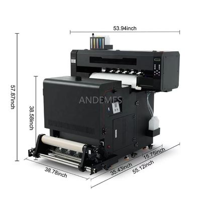 Mehrfarbige 60cm Wärmeübertragungs Tintenstrahldruckmaschine mit 24-Zoll-All-in-One-Funktion