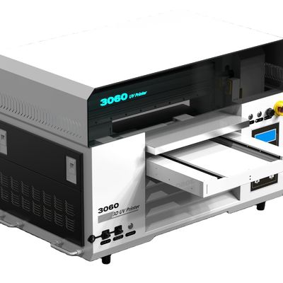 3060 UV-Drucker A3-Flachbettdruckmaschine zum Drucken von Flaschen und Aufklebern