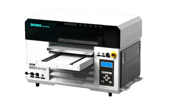 3060 UV-Drucker A3-Flachbettdruckmaschine zum Drucken von Flaschen und Aufklebern