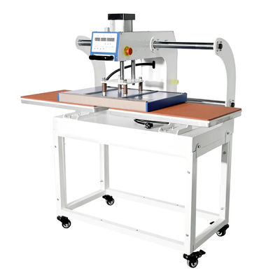 2 Stationen Wärmepressmaschine für T-Shirt-Druck Sublimation 160 KG Online-Unterstützung