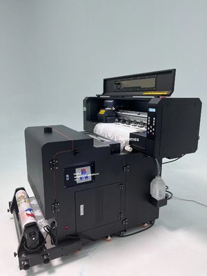 Vertikaler Schüttler und Ofen enthalten 24 Zoll 60cm DTF-Drucker für Drucke in kleinen Räumen