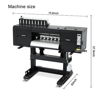 24 Zoll 4 Köpfe i3200 DTF Direkt-zu-Film-Textildruckmaschine mit Ofen von Andemes