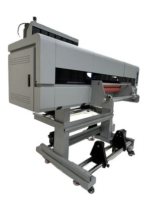 Kristall-Label-Dtf-Druck vereinfacht mit einem 24-Zoll-All-in-1-Flachbett-UV-PET-Filmdrucker