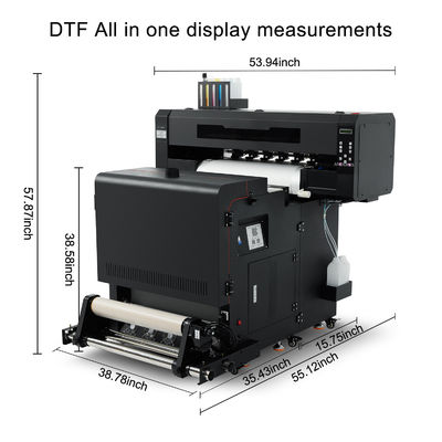 All-in-One DTF-Drucker Pulverschüttler und Trockner für kleine Unternehmen 60cm