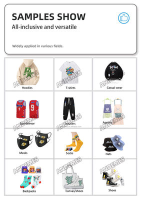 CE/UKCA/ROHS zertifizierte 60cm I3200 Tintenstrahl-T-Shirt-Druckmaschine für Bekleidung