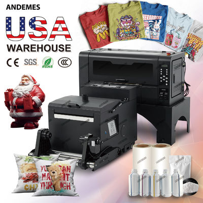 A3 Roll-to-Roll DTF-Drucker mit zwei Köpfen XP600 CYMKW LCLM Digitaldruckmaschine