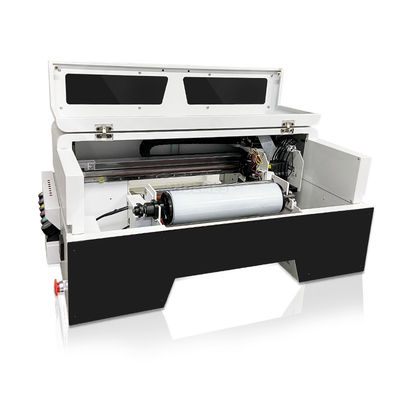 Hochwertiger A3 UV-DTF-Drucker mit DX7-Druckkopf und 30 cm Druckbreite für Roll-to-Roll-Aufkleberdruck