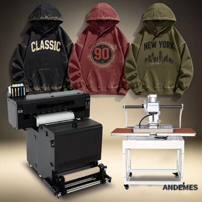Integrierte Drucklösung, All-in-One-DTF-Drucker, kompaktes und platzsparendes Design