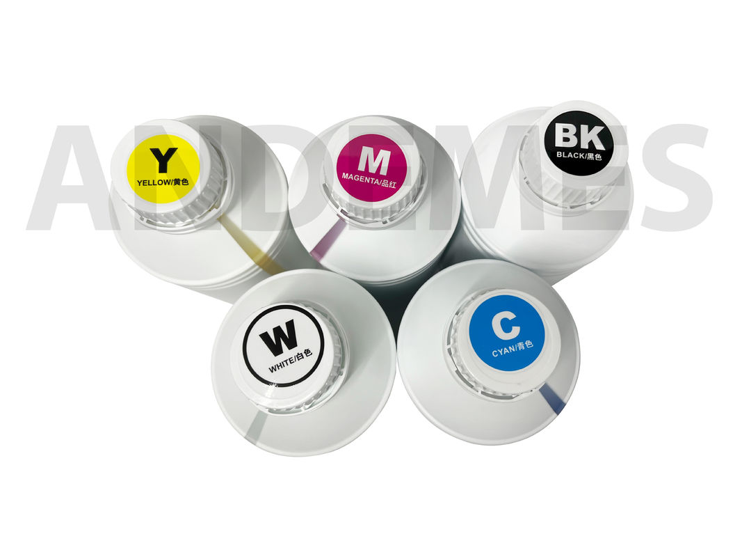 1000 ml CMYK-Wasserfarbe Weiße Tinte für Eps-Kopf XP600/I3200 Dtf Drucker