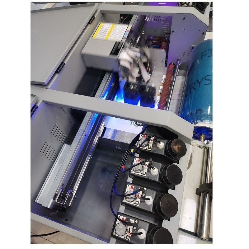 3060 3 in 1 Roll-to-Roll Andemes A3 UV-Flachbettdrucker für den UV-Druck im Lebensmittelgeschäft
