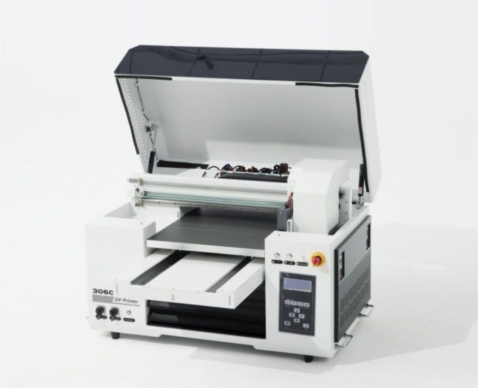 3060 A3 XP600 DTF UV-Flachboden-Kristalletikettendrucker Rohrdrucker mit Maintop-Software