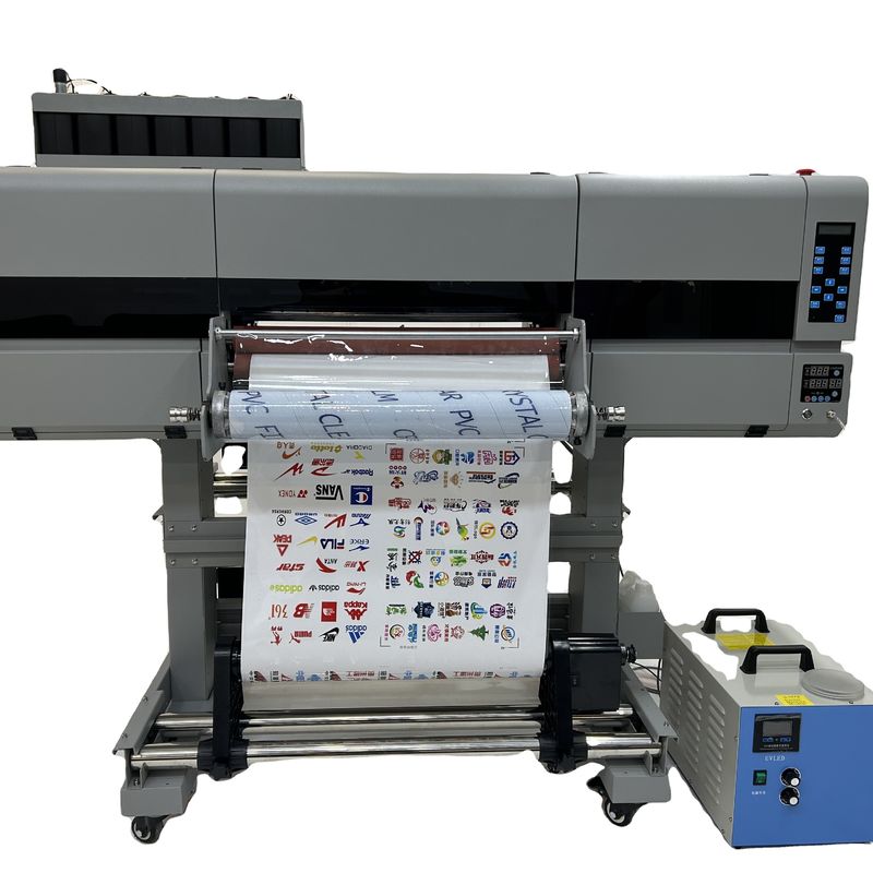 130 KG automatischer DTF-Drucker UV A1 Roll-to-Roll UV-DTF-Drucker zum Aufkleberdruck