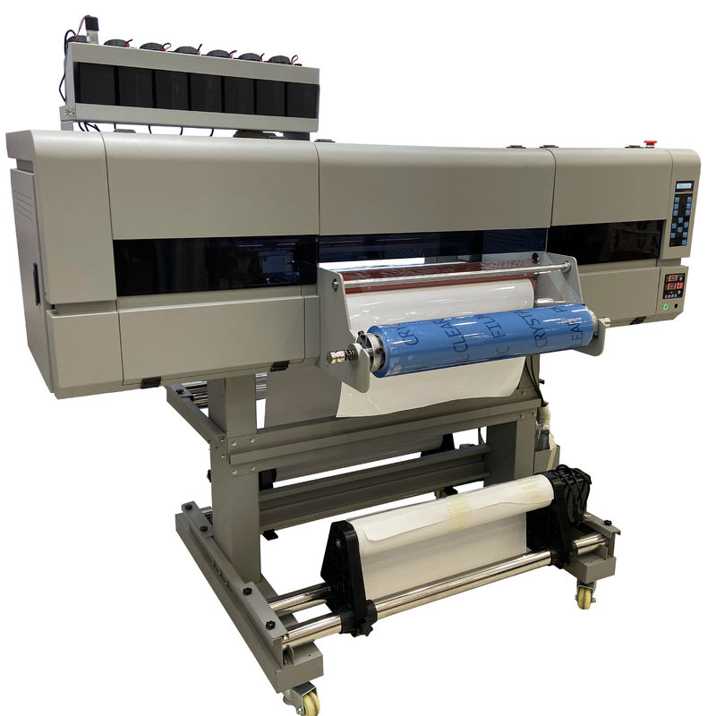 60 cm UV-DTF-Drucker mit EPS 3 I3200 Druckkopf und Laminator Etikettendrucker 130 KG