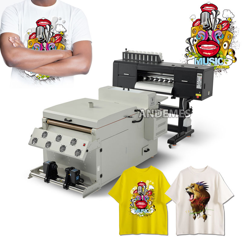 24 Zoll 4 Köpfe i3200 DTF Direkt-zu-Film-Textildruckmaschine mit Ofen von Andemes
