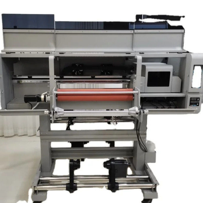 Kristall-Label-Dtf-Druck vereinfacht mit einem 24-Zoll-All-in-1-Flachbett-UV-PET-Filmdrucker