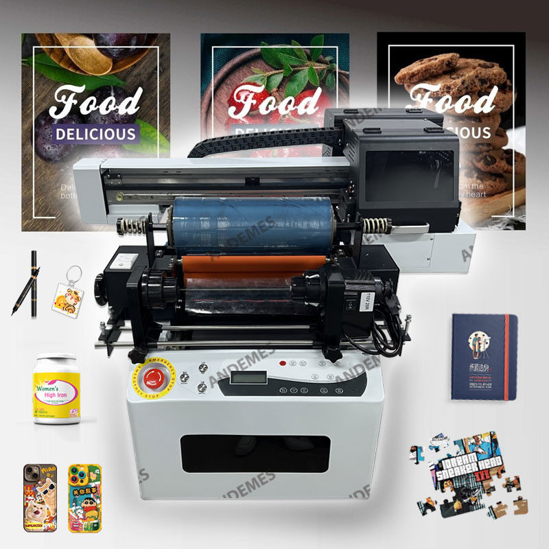 Multikolorer UV-Drucker 6090 für den Druck und die Effizienz von Mug-Flaschen-Telefonschalen