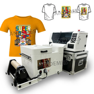 DTF-Drucker mit DTP-Schüttelpulvermaschine